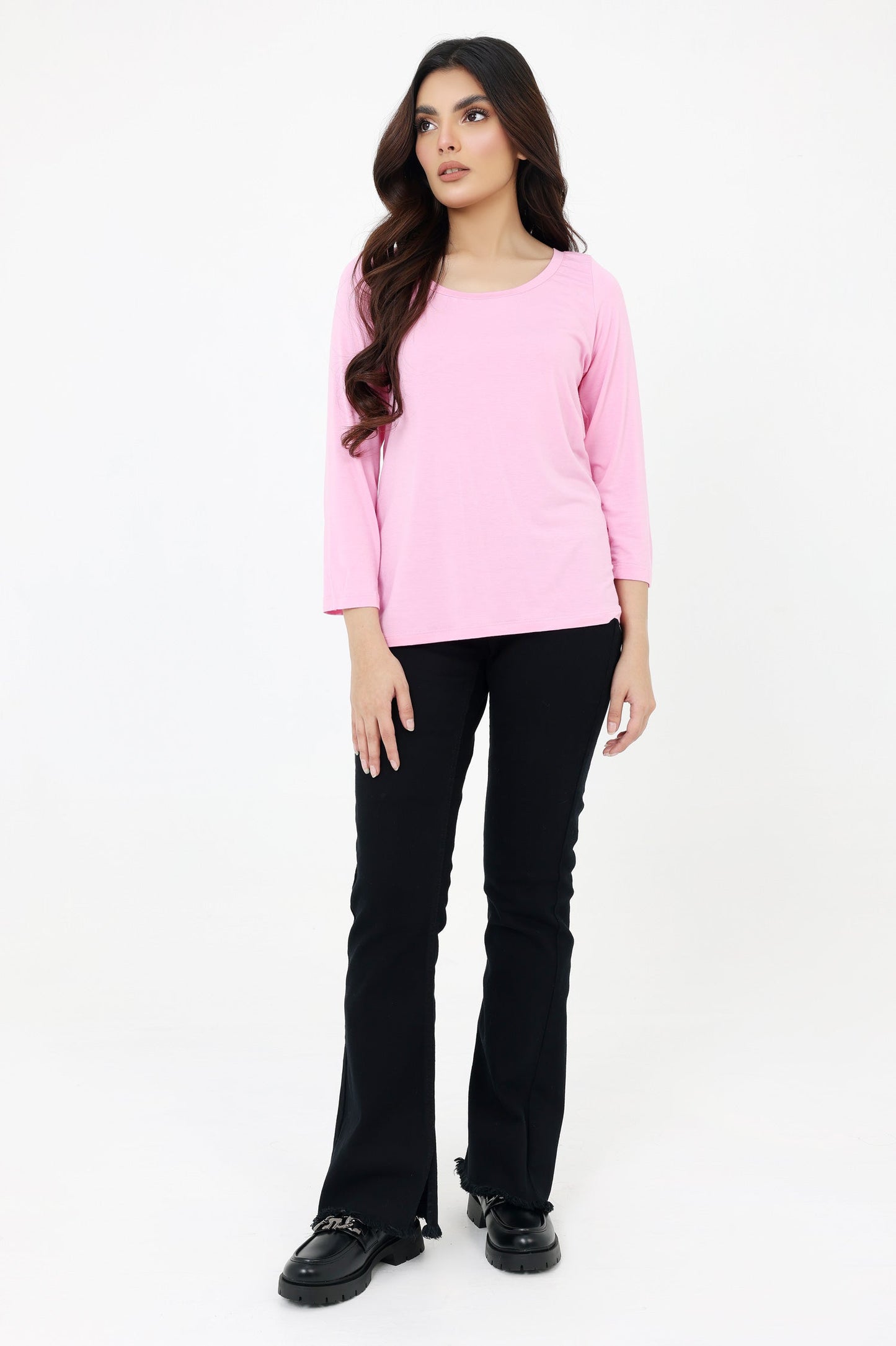 Almas Trendy Shirts - Elegant Baby Pink
