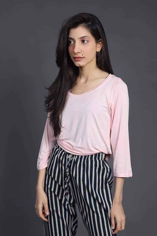Almas Trendy Shirts - Elegant Baby Pink