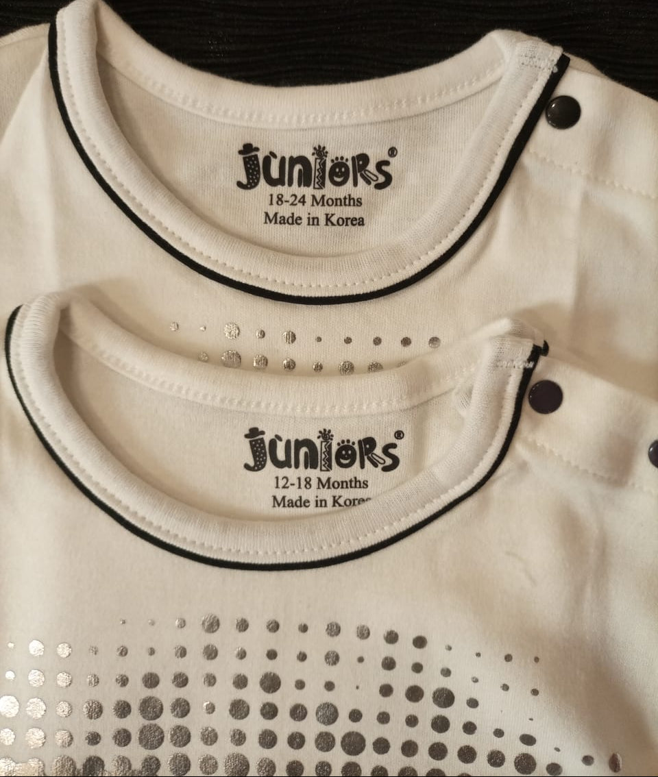 Juniors Brand Newborn Kids Collection - Made in Korea - Super Soft Malai