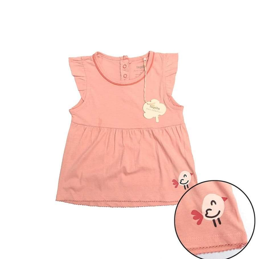 Lupilu Pink Frock Original Bangladesh - Ultra Soft Organic Cotton - Newborn
