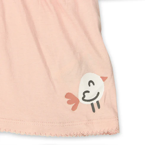 Lupilu Pink Frock Original Bangladesh - Ultra Soft Organic Cotton - Newborn