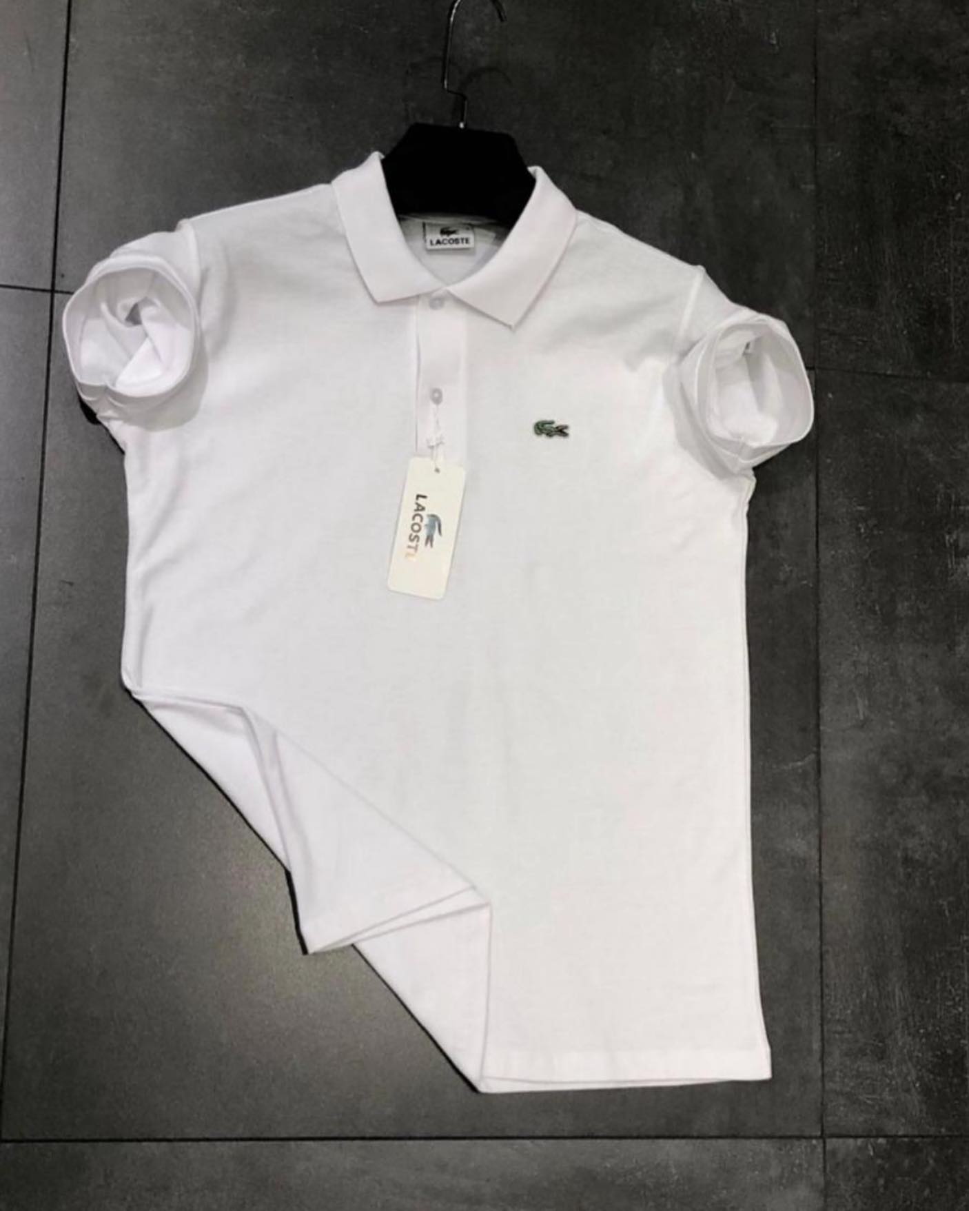 Lacoste Premium Plain Polo Tee Shirt l Elegant Style l Decent Colors