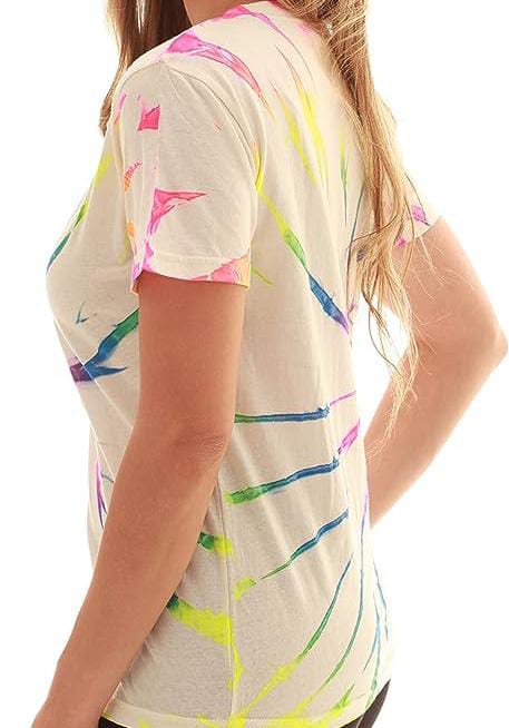 PoPSurf Eye Catching Tie Dye Tee Shirt (Rainbow)