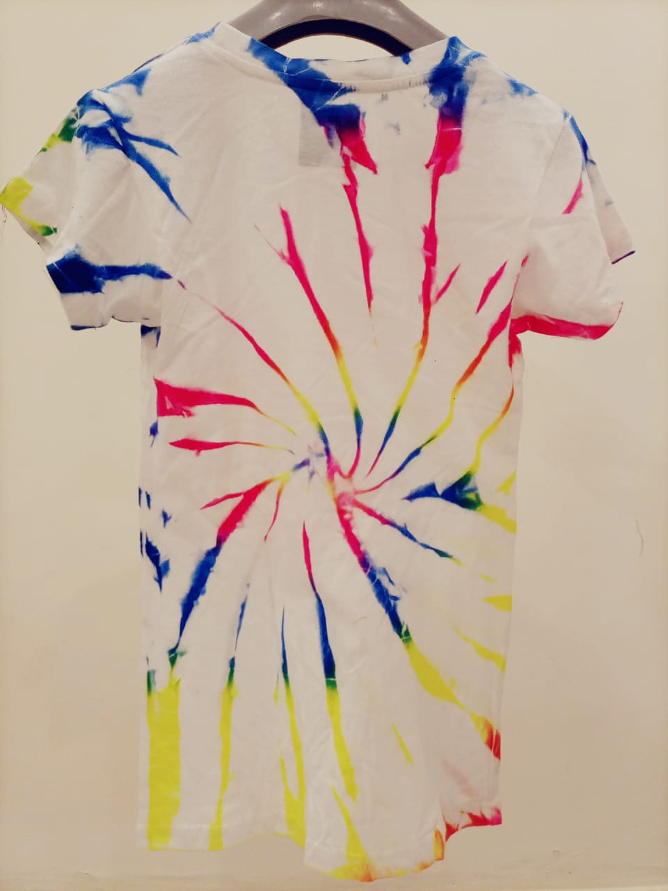 PoPSurf Eye Catching Tie Dye Tee Shirt (Rainbow)