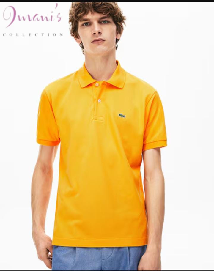 Lacoste Premium Plain Polo Tee Shirt l Elegant Style l Decent Colors