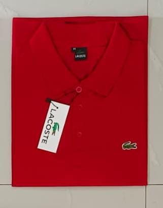 Lacoste Premium Plain Polo Tee Shirt l Elegant Style l Decent Colors