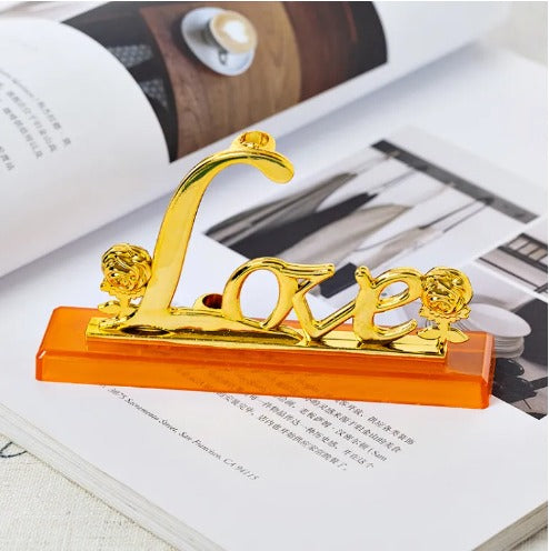 Valentine's Golden Rose 🌹💖 Gift with Photo Frame