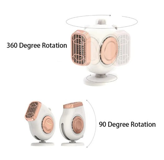 LE Portable Car Heater π 12V/24V, 2-in-1 Heating/Cooling, 360Β° Rotation