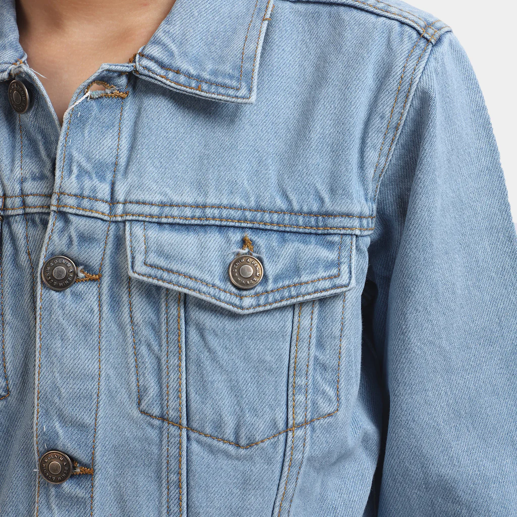 Boys Denim Jacket Export Quality - Age  2Y to 12Yrs - Fashion Decent Denim Jacket for Boys - Winter Jeans Jacket