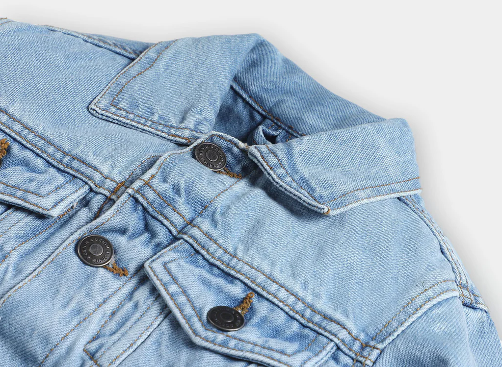 Boys Denim Jacket Export Quality - Age  2Y to 12Yrs - Fashion Decent Denim Jacket for Boys - Winter Jeans Jacket