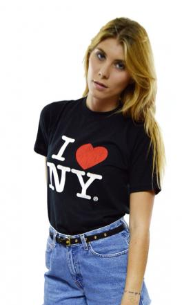 I Love NY Tee Shirt - Heart New York - CrewNeck Tees - Ultra Soft Summer Cotton Fabric