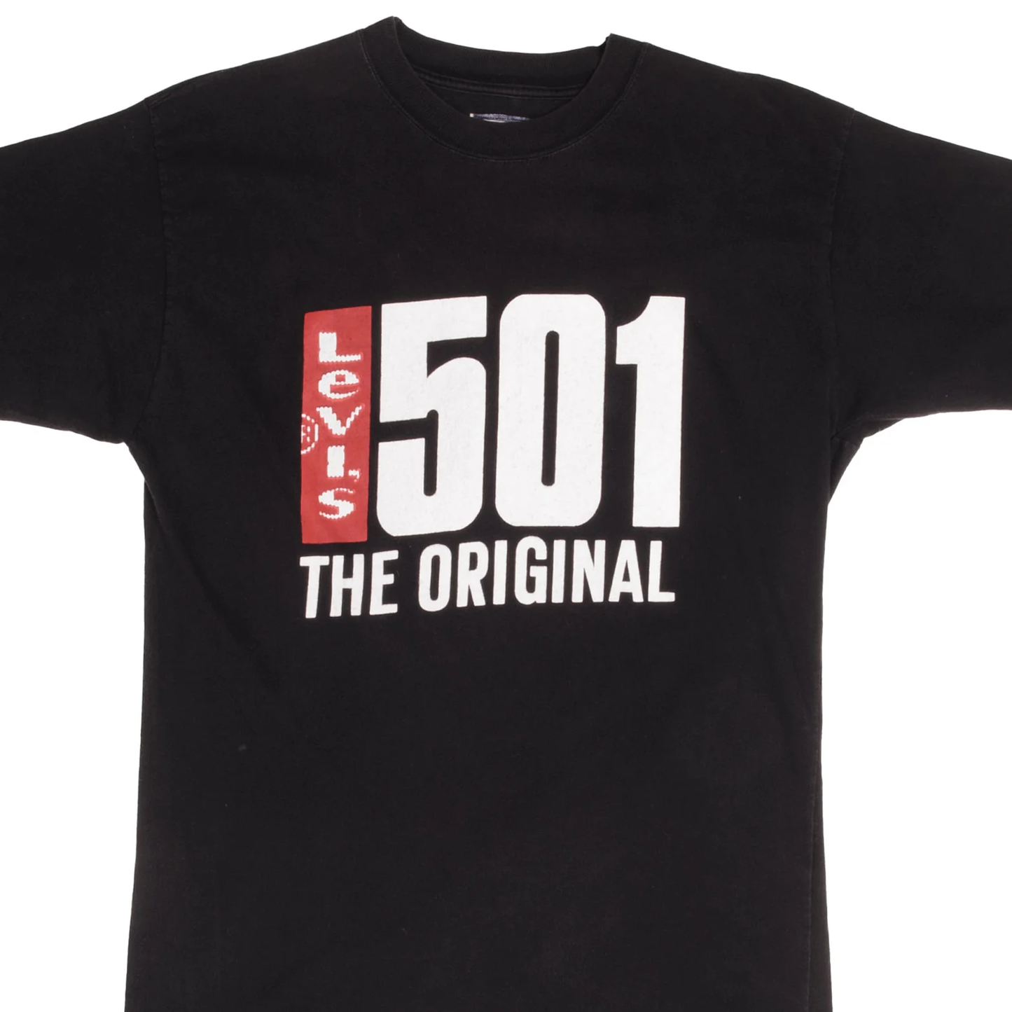 Levi´s 501 VINTAGE - Fit Graphic - Elegant Jet Black - Crew Neck  - Ultra Soft Cotton