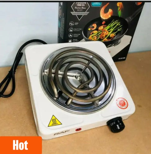 🔥 Electric Stove - 1000W Fast Heat-Up, Easy to Clean