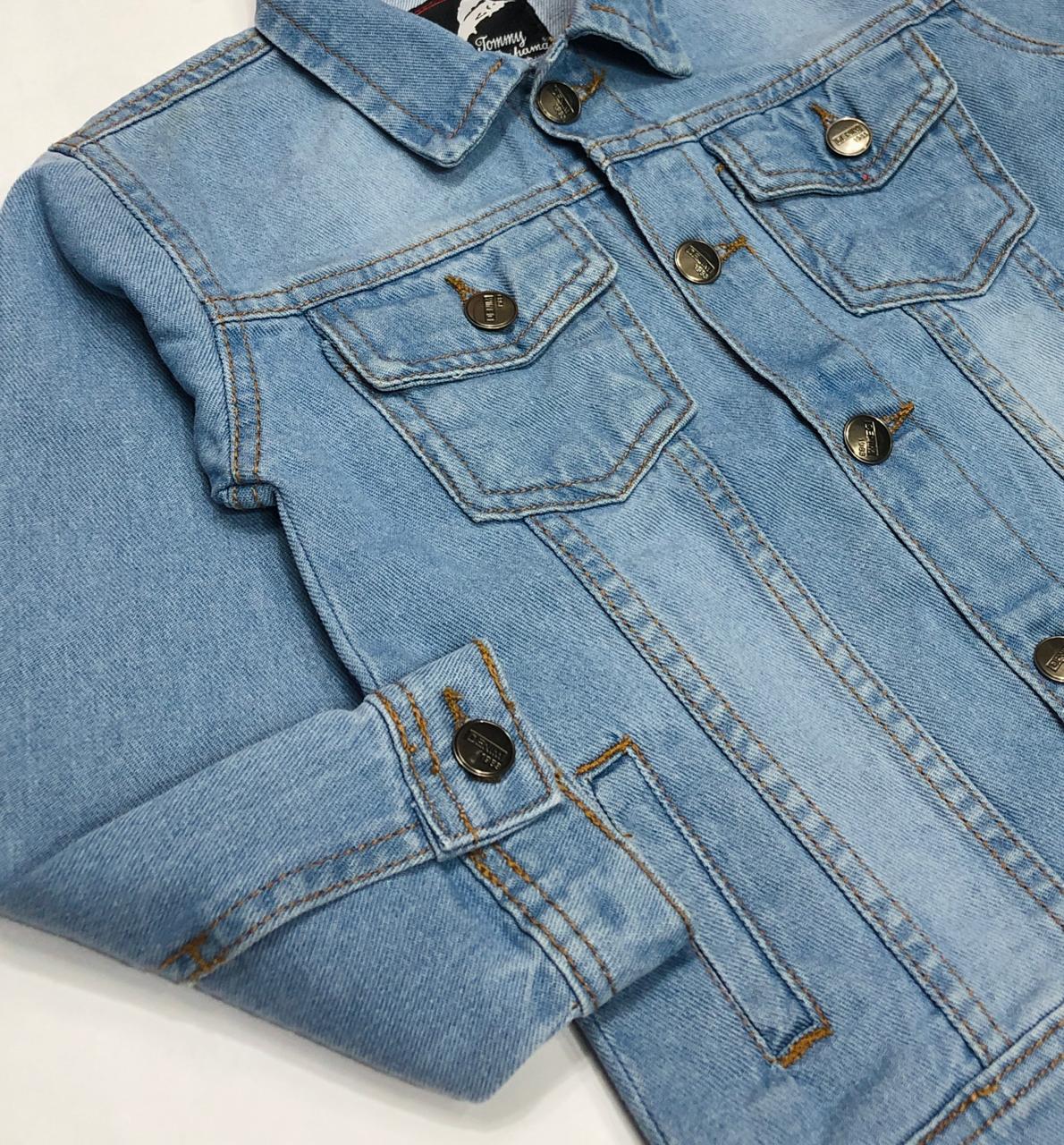 Boys Denim Jacket Export Quality - Age  2Y to 12Yrs - Fashion Decent Denim Jacket for Boys - Winter Jeans Jacket