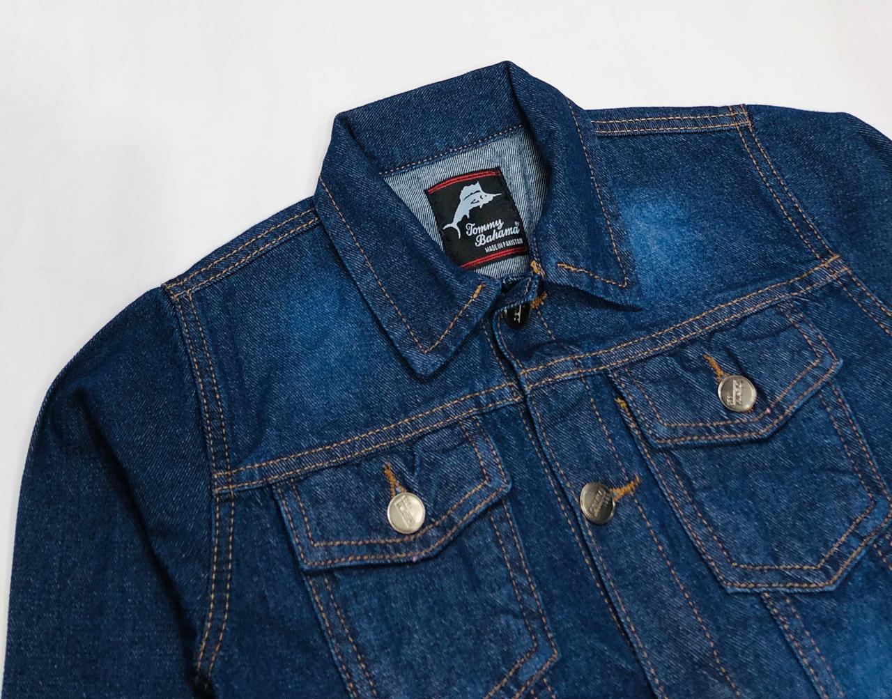 Boys Denim Jacket Export Quality - Age  2Y to 12Yrs - Fashion Decent Denim Jacket for Boys - Winter Jeans Jacket