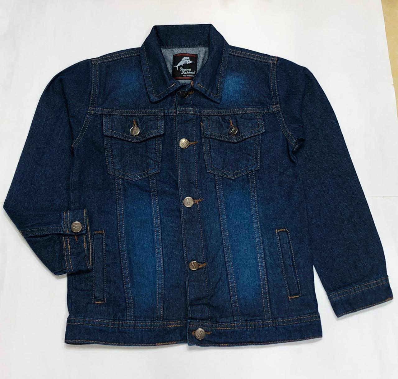 Boys Denim Jacket Export Quality - Age  2Y to 12Yrs - Fashion Decent Denim Jacket for Boys - Winter Jeans Jacket