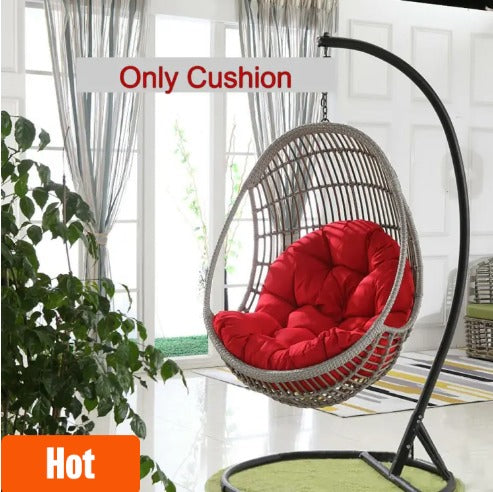 🥚 Hanging Egg Swing Chair Cushion - Outdoor/Indoor Seat Mat 🌿