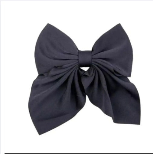 🎀 Silk Bow Hair Clip - All Colors! 🌈 Perfect for Girls & Women