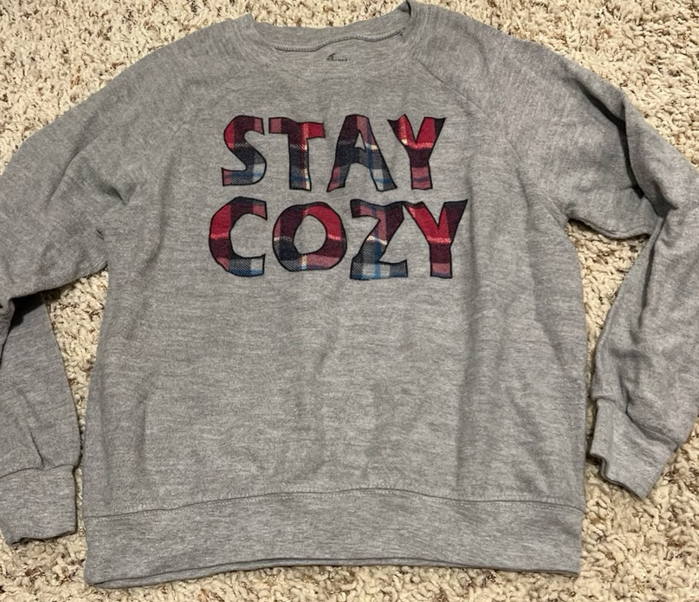 Bobbie Brooks Stay Cozy Sweatshirt (Original Brand)
