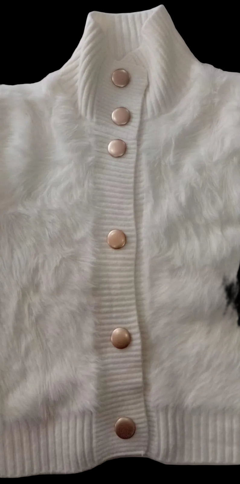 Fuzzy Fur Cardigan  - Fur sweater - Free size - Stretchable - Women & Girls