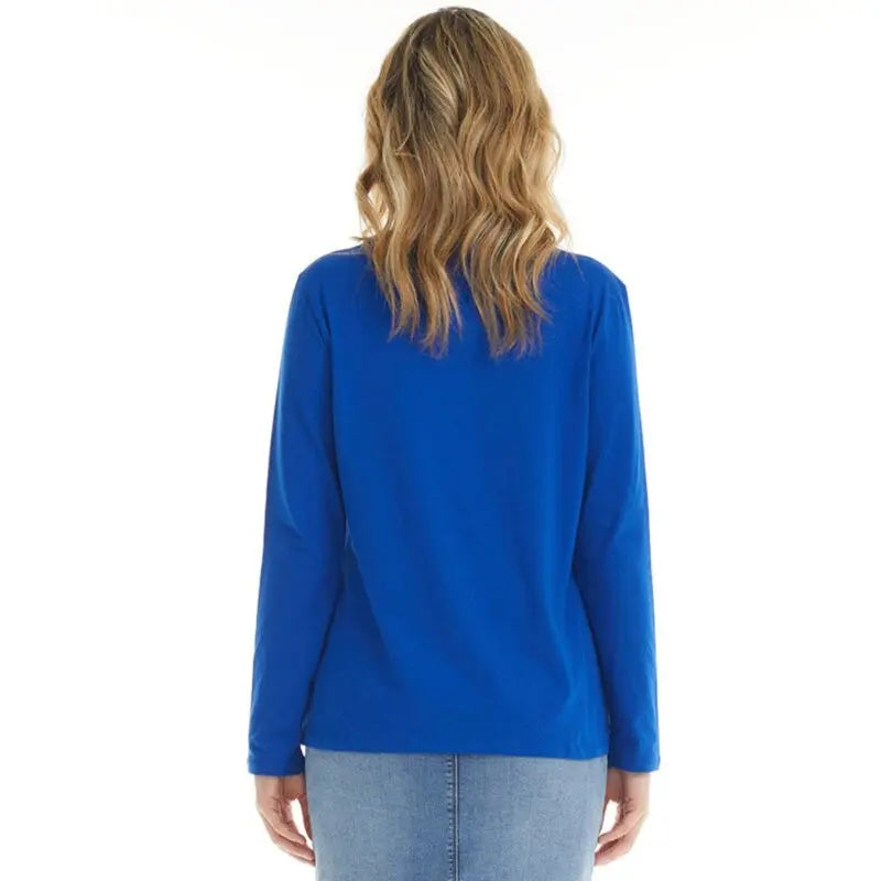 Almas Royal Blue CrewNeck - Soft Summer Jersey
