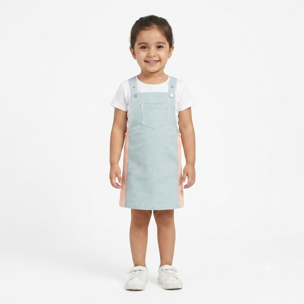 ZEEMAN Panel Dungaree Quality Denim